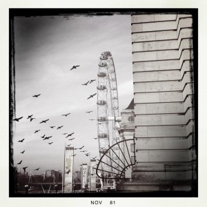 The London Eye - Schnappschuss